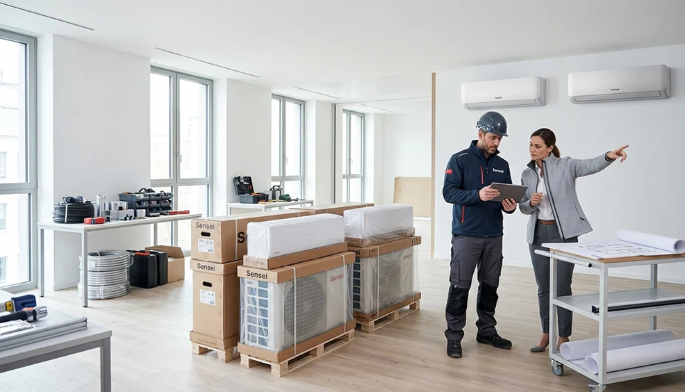 Turnkey project outfitting